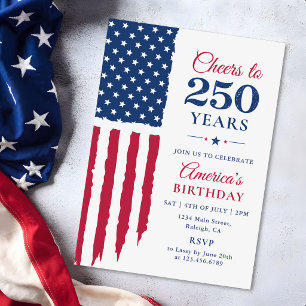 Convites Festa dos 250 Anos da América