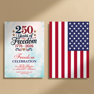 Convites Festa dos 250 Anos da América