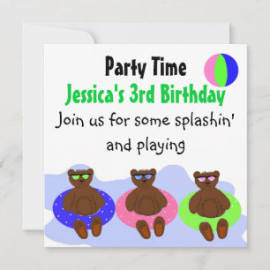 Convites Festa dos Três Ursos