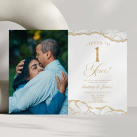 Festa Dourada Branca do Aniversário de Casamento 1