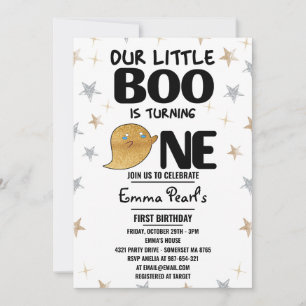 Convites Festa Dourada do Dia das Bruxas no Halloween Prime