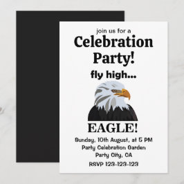 Convites Festa Eagle Eagle Fly High Eagle Celebration