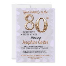 Festa Elegante de 80 Anos