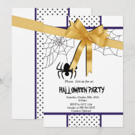 Convites festa elegante do Halloween