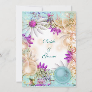 Convites Festa elegante tropical de praia