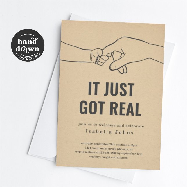 Convites Festa Engraçada de Boas-vindas, Sip e Veja (Criador carregado)