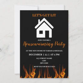 Convites Festa Engraçada de Humor Doméstico