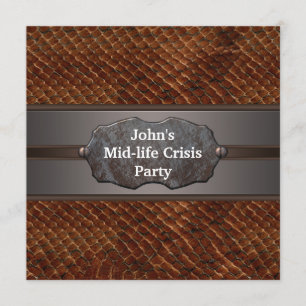 Convites Festa engraçada de vida do Médio significa anivers