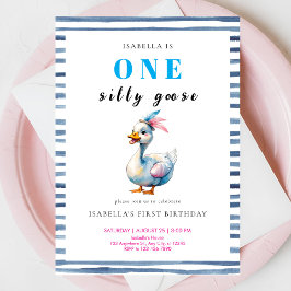 Convites Festa Engraçado de Ganso