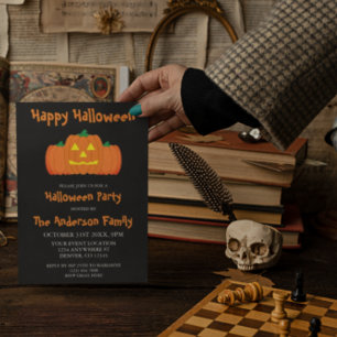Convites Festa Feliz de Halloween