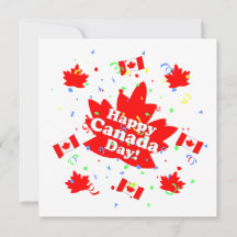 Festa Feliz Dia do Canadá