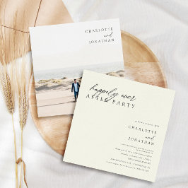 Convites Festa Feliz para Sempre Casamento Íntimo Vestido d