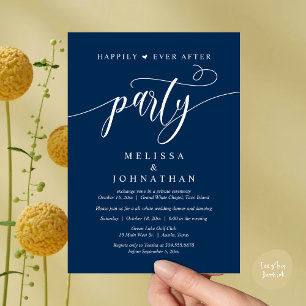 Convites Festa Felizes para Sempre, Jantar de Casamento com