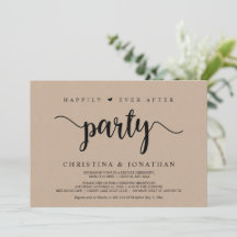 Festa Felizes para Sempre, Modern Kraft, Casamento