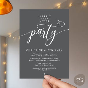 Convites Festa Felizes Para Sempre, Roteiro Moderno