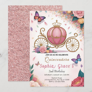 Convites Festa Floral Butterfly Fofa