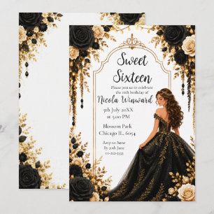 Convites Festa Floral Sweet Sixteen Ouro Preto