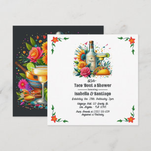 Convites Festa Floral Vamos Falar de um Chá de Casal