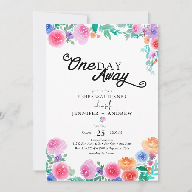 Convites Festa | Flores Mexicanas | Jantar de Ensaios (Frente)