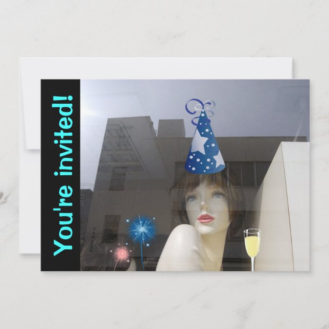 Convites Festa Geral/Convites de Véspera de Ano Novo! (Frente)