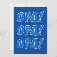 Festa Grega de Celebração Opa Geral