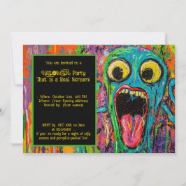 Convites Festa Halloween do Gritar O Rama