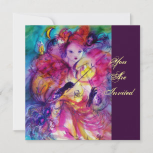 Convites FESTA mascarada NOTURNA