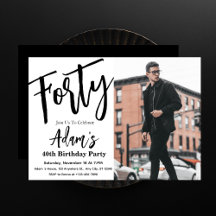 Festa Moderna de aniversário de 40 anos de Quarent