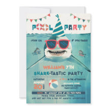 Festa na Piscina Sharktastic