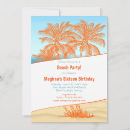 Convites Festa na Praia da Copacabana e Coqueiros