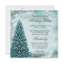 Festa natalícia azul da árvore de Natal da cerceta