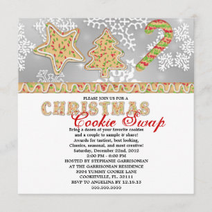 Convites Festa natalícia da troca do biscoito do Natal