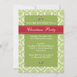 Convites Festa natalícia Dourado do damasco