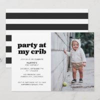 Festa no meu primeiro aniversario de Crib