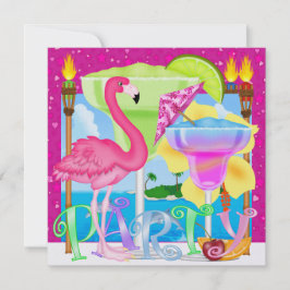 Convites Festa no PARAÍSO / Luau - SRF