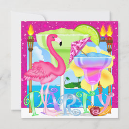 Convites Festa no PARAÍSO / Luau - SRF