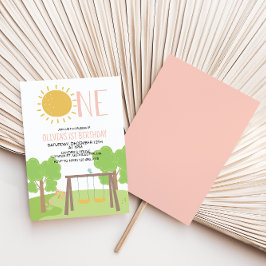 Convites Festa no primeiro aniversario de Park Playground