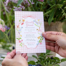 Festa para Bebê com Florais da Primavera de Produç