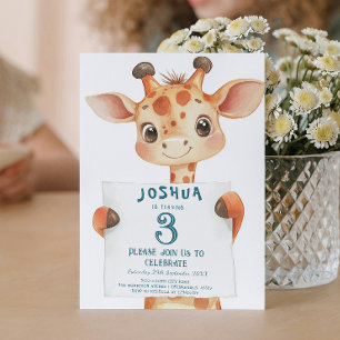 Convites Festa para Bebê e Aniversário de criança de Sinais