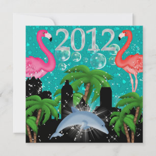 Convites Festa Paradisíaca com Estilo Luzes Brilhantes - SR