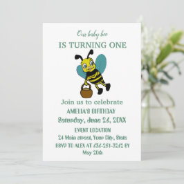 Convites Festa personalizada de primeiro aniversario do pri