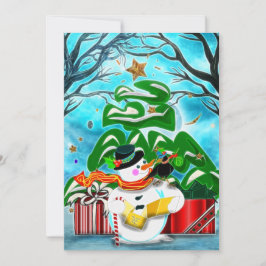 Convites FESTA PERSONALIZADA Snowman