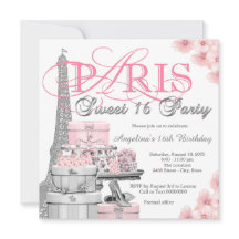 Festa Pink Paris Sweet 16