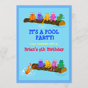 Convites Festa Piscina!