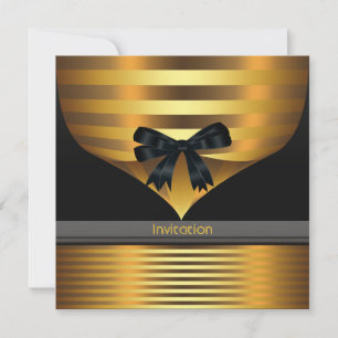 Convites Festa Preta para Todas as Ocasiões