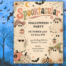 Festa Retro Boho Spooktacular de Halloween
