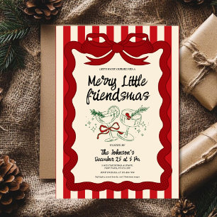 Convites Festa Retro Friendsmas