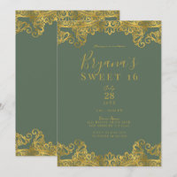 Festa sofisticada de Sweet 16 com Azeitona Rústica