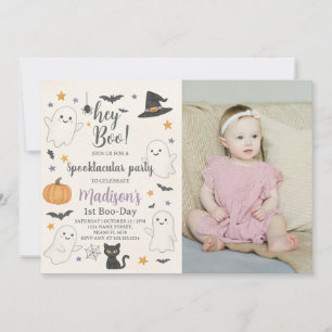 Convites Festa Spooktacular do Halloween Boo Bash