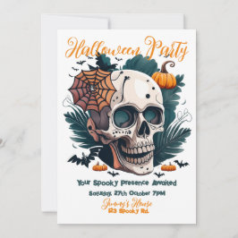 Convites Festa Spooky Halloween